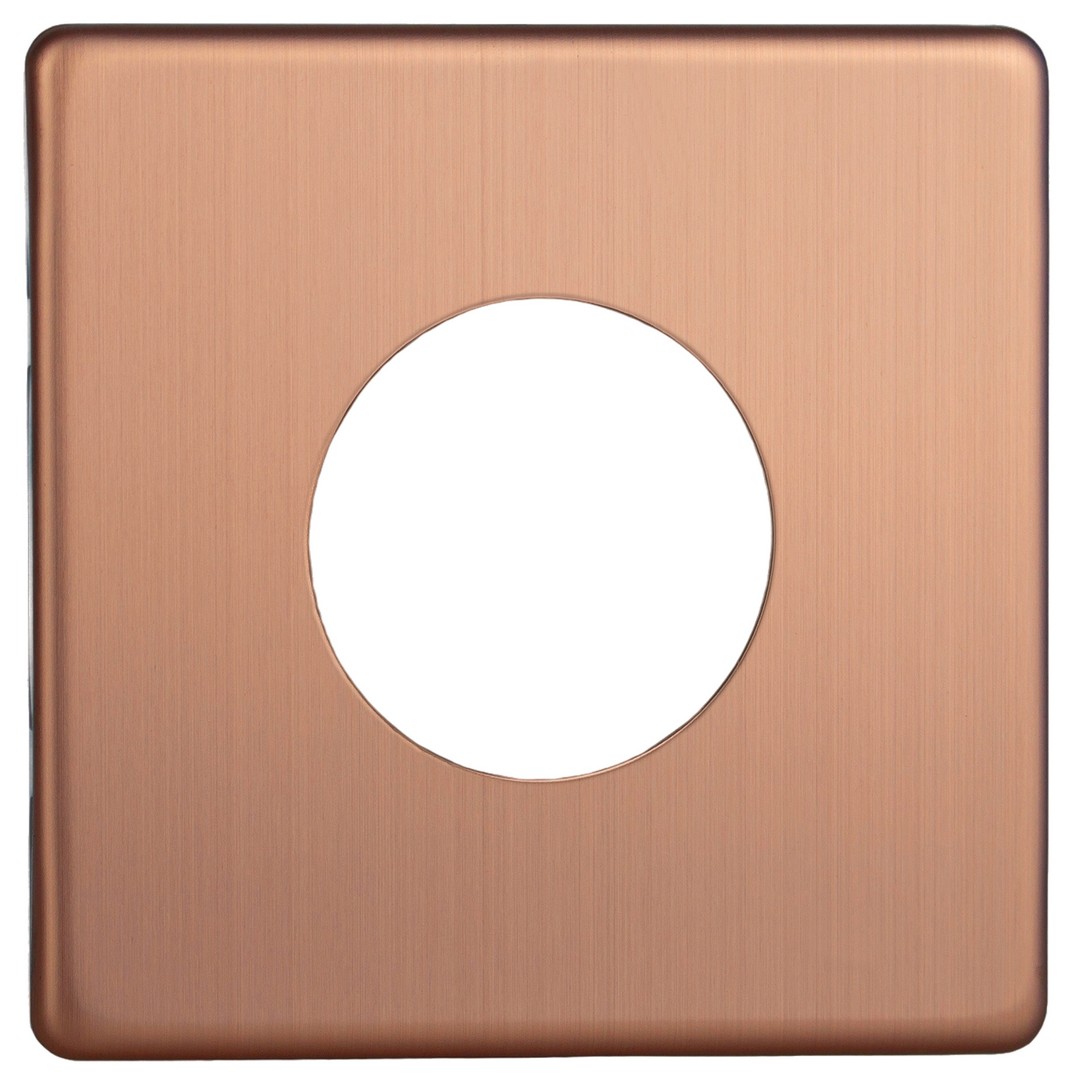 Brushed Copper Plate