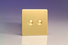 Brushed Brass Impulse Switch