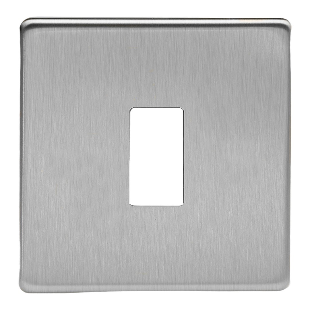 Brushed Steel Plate