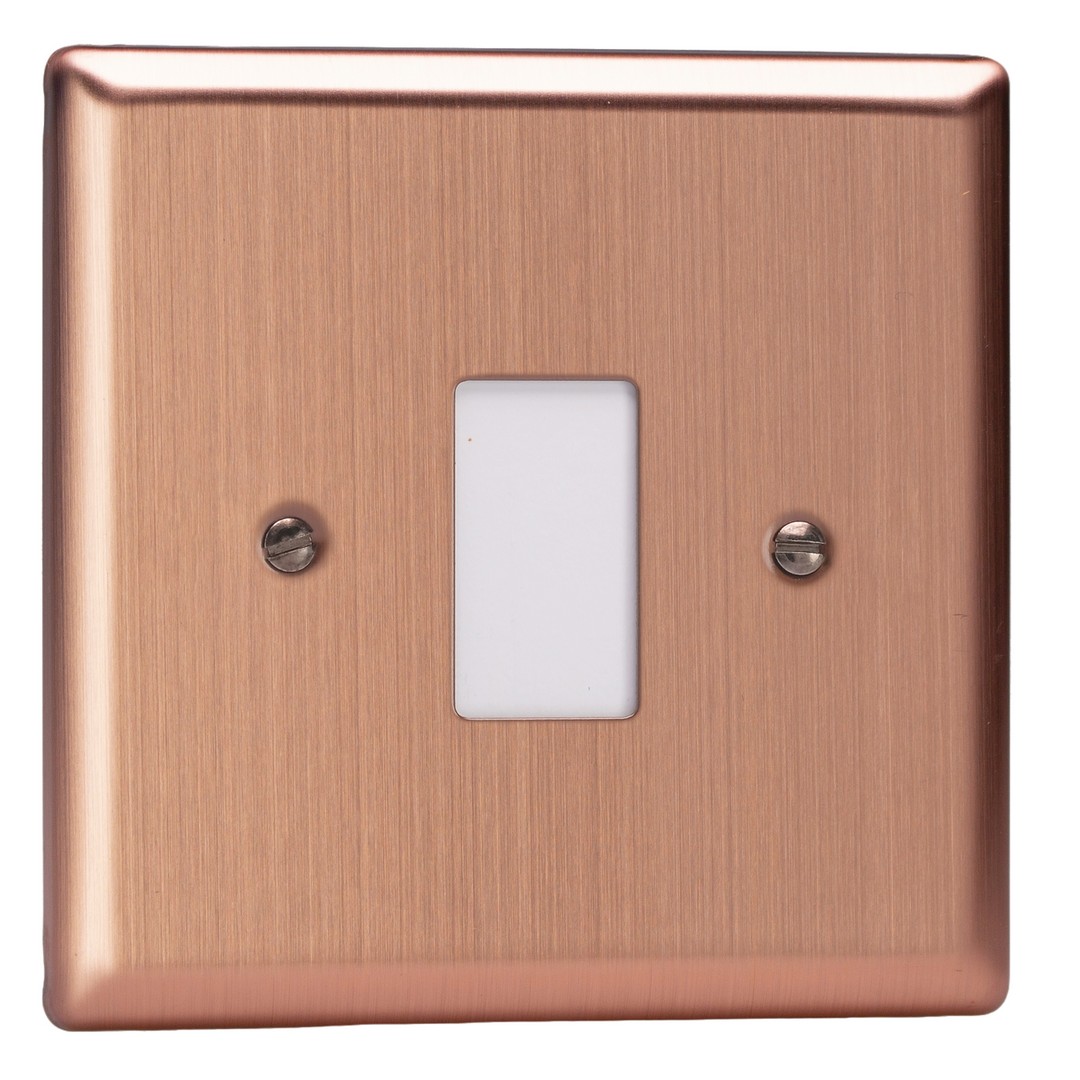 Urban Brushed Copper Plate