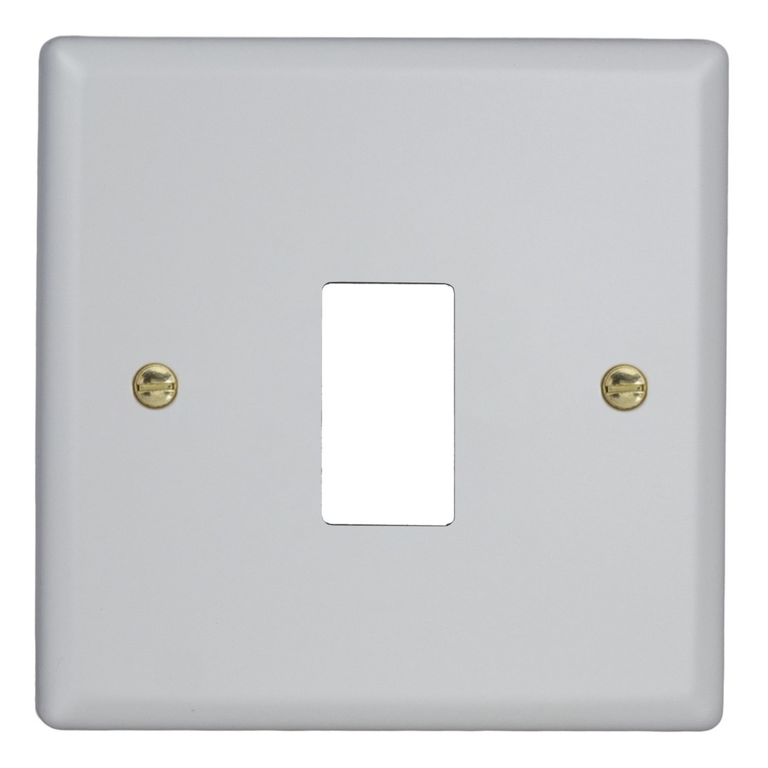 Vogue Matt White Plate