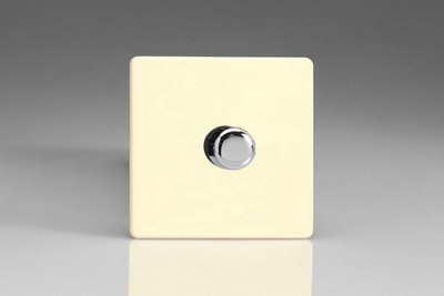 Varilight Screwless White Chocolate Toggle Dolly 10A Light Switch 1 2 3 4 Gang 