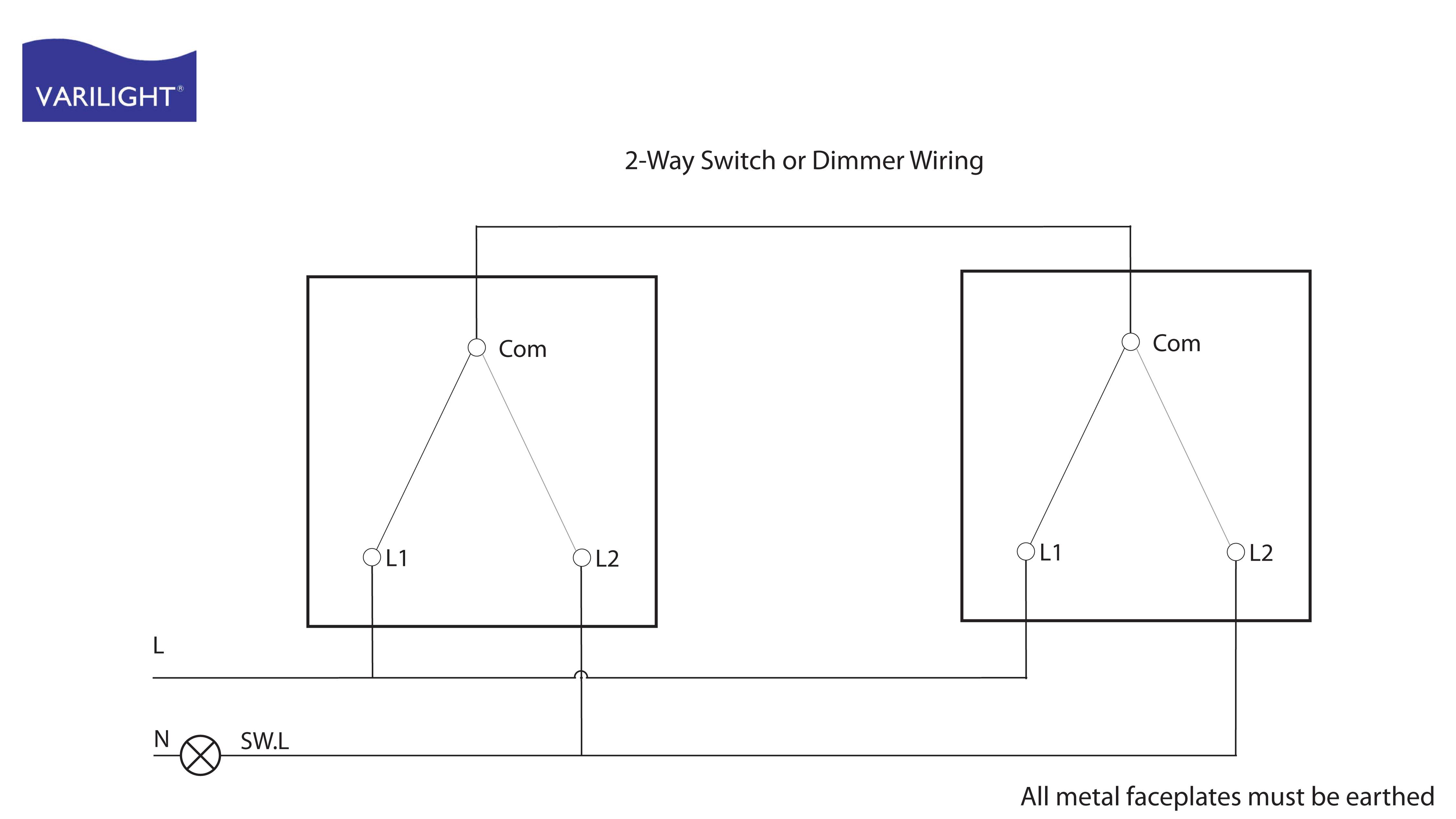 Varilight Wiring Diagrams, Intermediate Switch Wiring Diagram Pdf